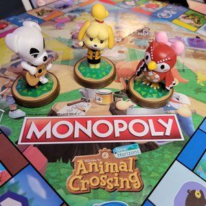 Hasbro Gaming Monopoly Animal Crossing New Horizons Edition Board Game Unused